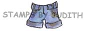 B-103-HK Jean Shorts